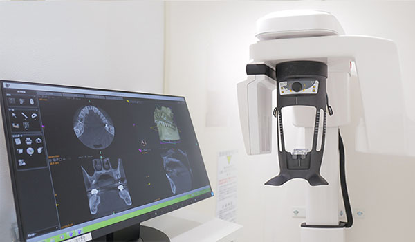 歯科用CTなどの設備が充実